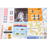 LOT DE BLOCS-FEUILLETS ET TIMBRES NEUFS** DE FRANCE DE 2019 FACIALE 122€