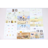 LOT DE BLOCS SOUVENIRS FRANCE 2018/2019 N°142 A 163 COMPLET TIMBRES NEUFS**