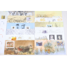 LOT DE BLOCS SOUVENIRS FRANCE 2018/2019 N°142 A 163 COMPLET TIMBRES NEUFS**