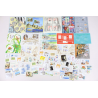 LOT DE BLOCS-FEUILLETS ET TIMBRES NEUFS** DE FRANCE DE 2017 FACIALE 112€