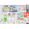 LOT DE BLOCS-FEUILLETS ET TIMBRES NEUFS** DE FRANCE DE 2017 FACIALE 112€