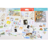 LOT DE BLOCS-FEUILLETS ET TIMBRES NEUFS** DE FRANCE DE 2017 FACIALE 112€