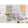 LOT DE TIMBRES ET BLOCS (EN DOUBLE EX) NEUFS** DE FRANCE DE 2016 FACIALE 131€