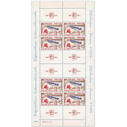 FRANCE BLOC N°6b EXPOSITION "PHILATEC" TIMBRES NEUFS SANS CHARNIÈRE - 1964