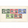 BLOCS DE MONACO N°5 ET 6 TIMBRES NEUFS** MARIAGE PRINCIER, N°5 AVEC DÉCHIRURE