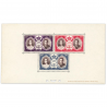 BLOCS DE MONACO N°5 ET 6 TIMBRES NEUFS** MARIAGE PRINCIER, N°5 AVEC DÉCHIRURE