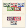 BLOCS DE MONACO N°5 ET 6 TIMBRES NEUFS** MARIAGE PRINCIER, N°5 AVEC DÉCHIRURE
