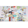 FRANCE DE 2016 A 2021 LOT DE TIMBRES ET BLOCS-FEUILLETS NEUFS** FACIALE 597€