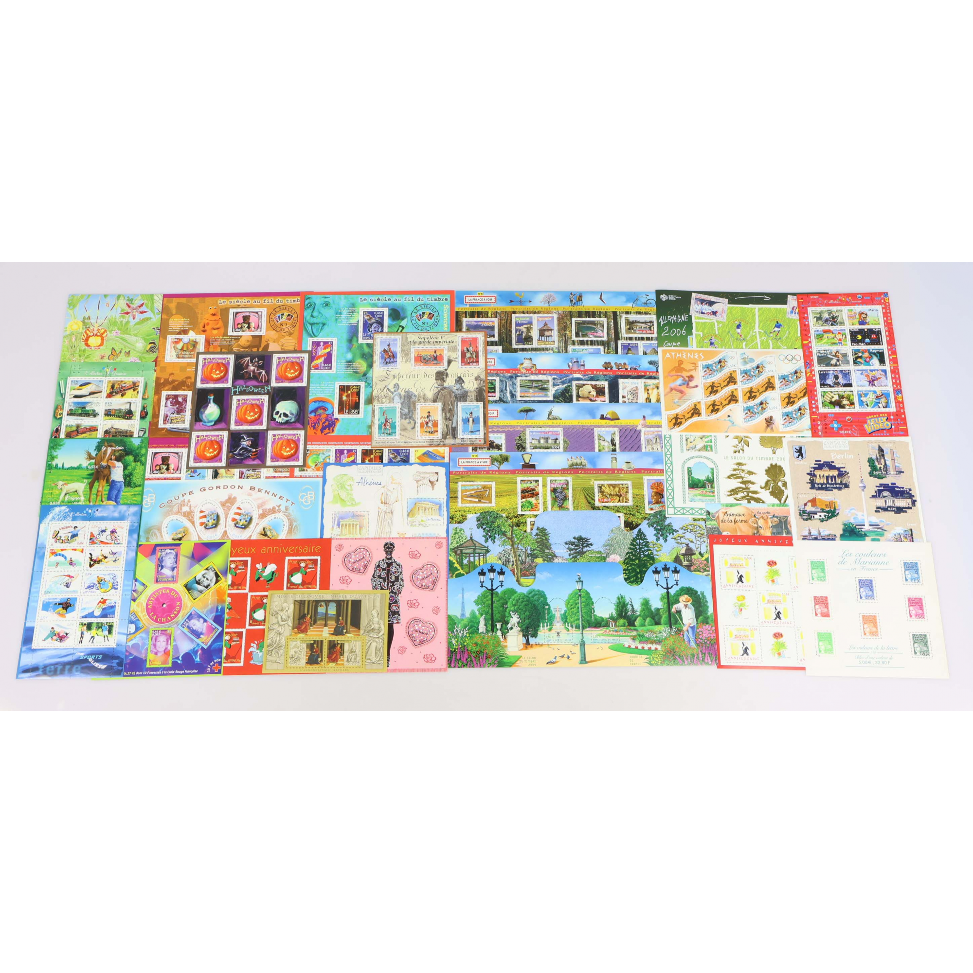 LOT DE BLOCS DE FRANCE TIMBRES NEUFS FACIALE 105€ POUR COURRIERS / COLLECTION