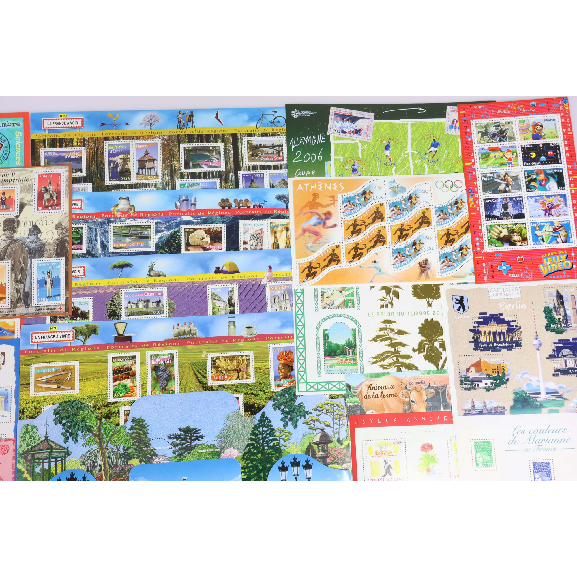 LOT DE BLOCS DE FRANCE TIMBRES NEUFS FACIALE 105€ POUR COURRIERS / COLLECTION