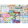 LOT DE BLOCS DE FRANCE TIMBRES NEUFS FACIALE 258€ POUR COURRIERS / COLLECTION