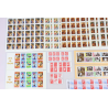 LOT DE CARNETS FRANCE EUROS TIMBRES NEUFS** FACIALE 128€ COURRIERS / COLLECTION