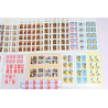 LOT DE CARNETS FRANCE EUROS TIMBRES NEUFS** FACIALE 128€ COURRIERS / COLLECTION