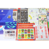 LOT DE CARNETS ET BLOCS EN FRANCS TIMBRES NEUFS** VALEUR FACIALE 2143 FFR