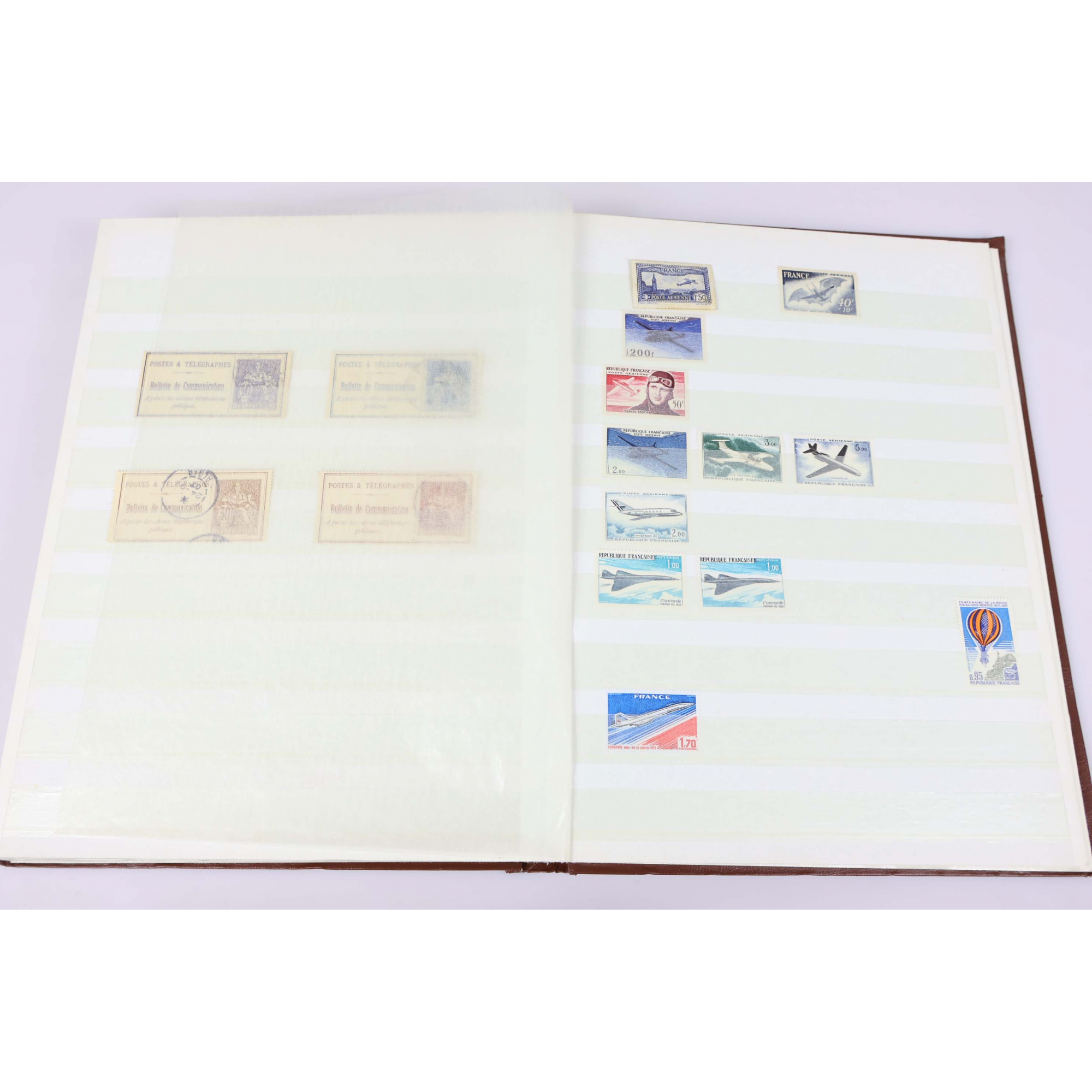 COLLECTION DE TIMBRES DE FR DE 1961 A 1982 + FINS DE CATALOGUE PARFOIS ANCIENS