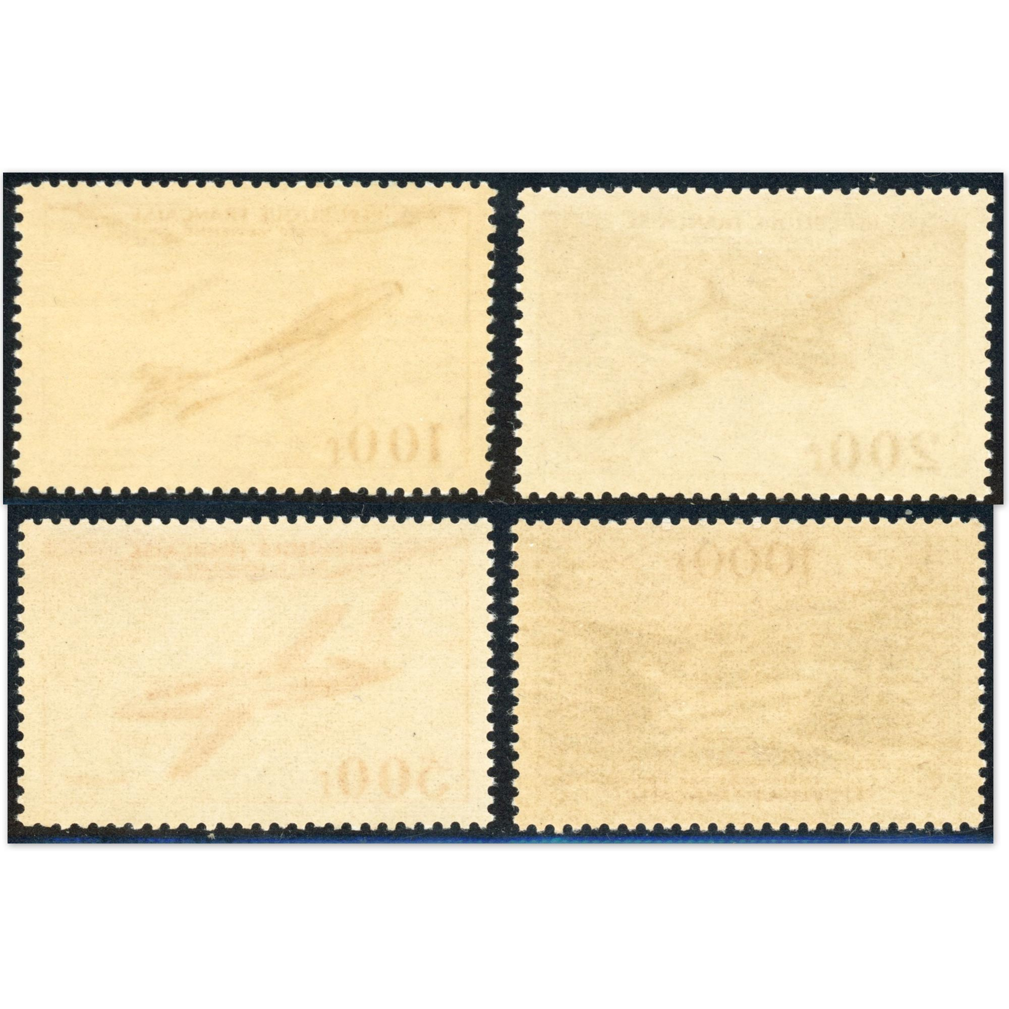 TIMBRES FRANCE POSTE AÉRIENNE N°30/33 NEUFS** SÉRIE MAGISTER BELLE QUALITÉ