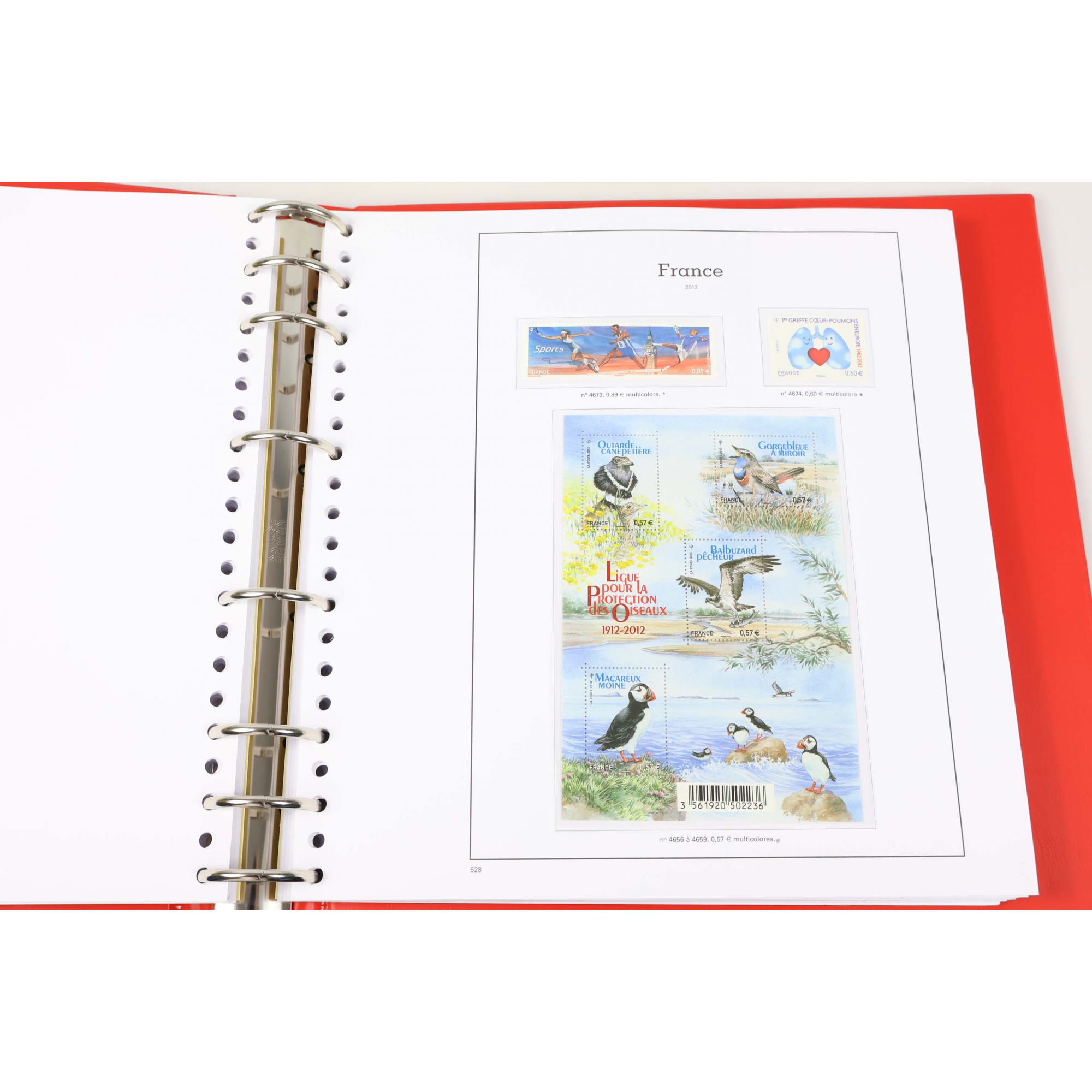 COLLECTION DE FRANCE DE 2010 À 2015 CLASSEUR YT HAUT DE GAMME FACIALE ÉLEVÉE