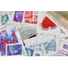 LOT DE TIMBRES AUTOADHÉSIFS DE FRANCE DE 2010/2020 TIMBRES NEUFS COTE IMPORTANTE