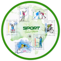 FEUILLET FRANCE N°F5688 SPORT COULEUR PASSION TIMBRES NEUFS** ANNÉE 2023
