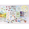 LOT DE TIMBRES ET BLOCS-FEUILLETS DE 2021 TIMBRES NEUFS** FACIALE ELEVEE