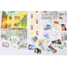 LOT DE TIMBRES ET BLOCS-FEUILLETS DE 2021 TIMBRES NEUFS** FACIALE ELEVEE