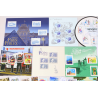 LOT DE TIMBRES ET BLOCS-FEUILLETS DE 2022 TIMBRES NEUFS** FACIALE 145 EUROS