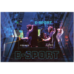 FEUILLET FRANCE N°F5778 JEUX VIDÉOS DE COMPETITION E-SPORT TIMBRES NEUFS** 2024