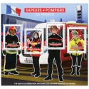 FEUILLET FRANCE N°F5584 SAPEURS POMPIERS DE FRANCE TIMBRES NEUFS** ANNÉE 2022