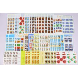 FRANCE, LOT DE CARNETS EN EUROS TIMBRES NEUFS** VALEUR FACIALE 200 EUROS