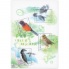 FEUILLET FRANCE N°F5460 FAUNE OISEAUX DES ILES TIMBRES NEUFS** ANNÉE 2021