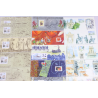 FRANCE COLLECTION BLOCS SOUVENIRS ANNÉES COMPLÈTES 2007 À 2009 TIMBRES NEUFS**