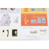 FRANCE COLLECTION BLOCS SOUVENIRS ANNÉE COMPLÈTE 2017 TIMBRES NEUFS N°132 À 141