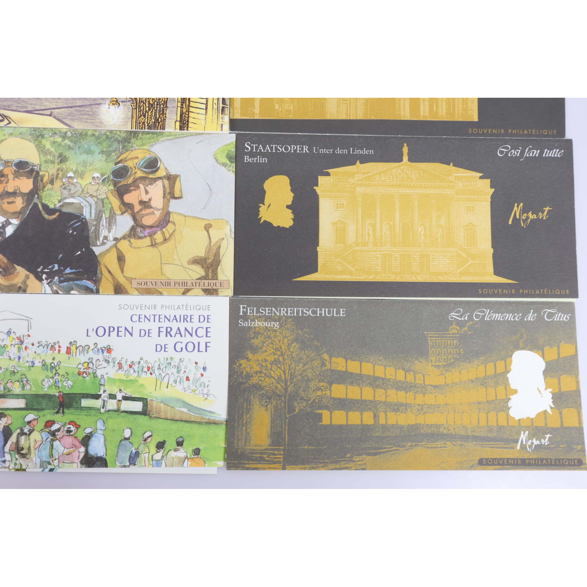 FRANCE COLLECTION BLOCS SOUVENIRS ANNÉES COMPLÈTES 2003 À 2006 TIMBRES NEUFS**