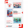 FEUILLET FRANCE N°F5720 CROIX-ROUGE SECOURISTE BÉNÉVOLE TIMBRES NEUFS** 2023
