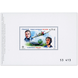 FRANCE PA N°85a CLAIRE RENAN ET PIERRE CLOSTERMANN TIMBRES NEUFS** 2021