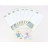 LOT DE 50 ENVELOPPES PRÉ AFFRANCHIES AVEC TIMBRES POUR LETTRES 20G FRANCE