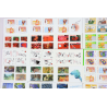 LOT DE CARNETS AUTOADHÉSIFS, 188 TIMBRES POSTE LETTRES 20G POUR AFFRANCHISSEMENT