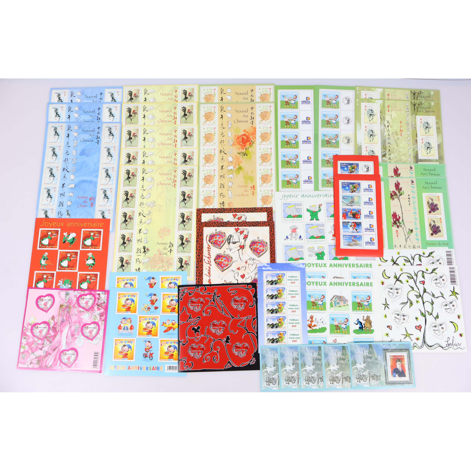 LOT 210 TIMBRES À VALIDITÉ PERMANENTE POUR AFFRANCHIR LETTRES 20G FRANCE VF 300€