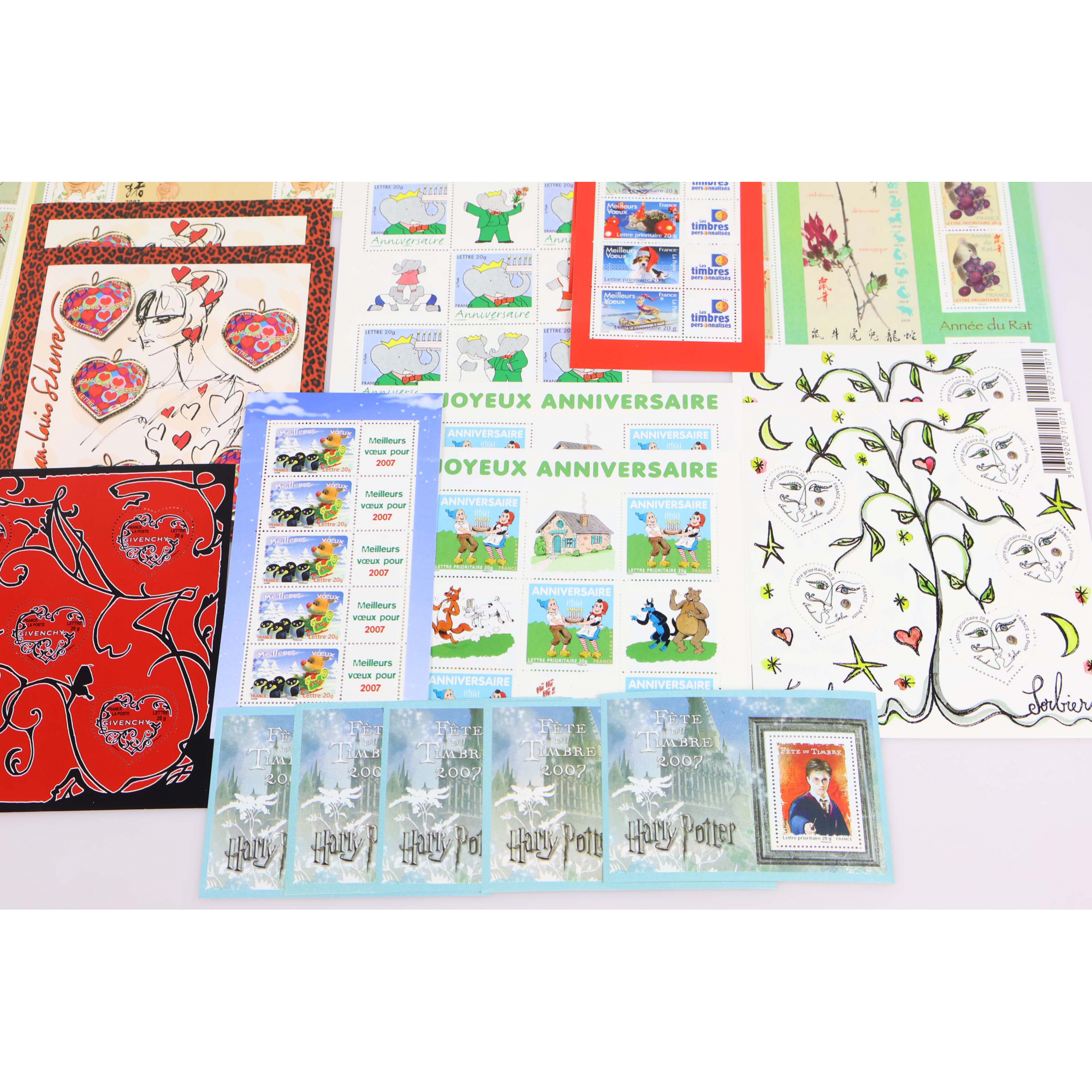 LOT 210 TIMBRES À VALIDITÉ PERMANENTE POUR AFFRANCHIR LETTRES 20G FRANCE VF 300€