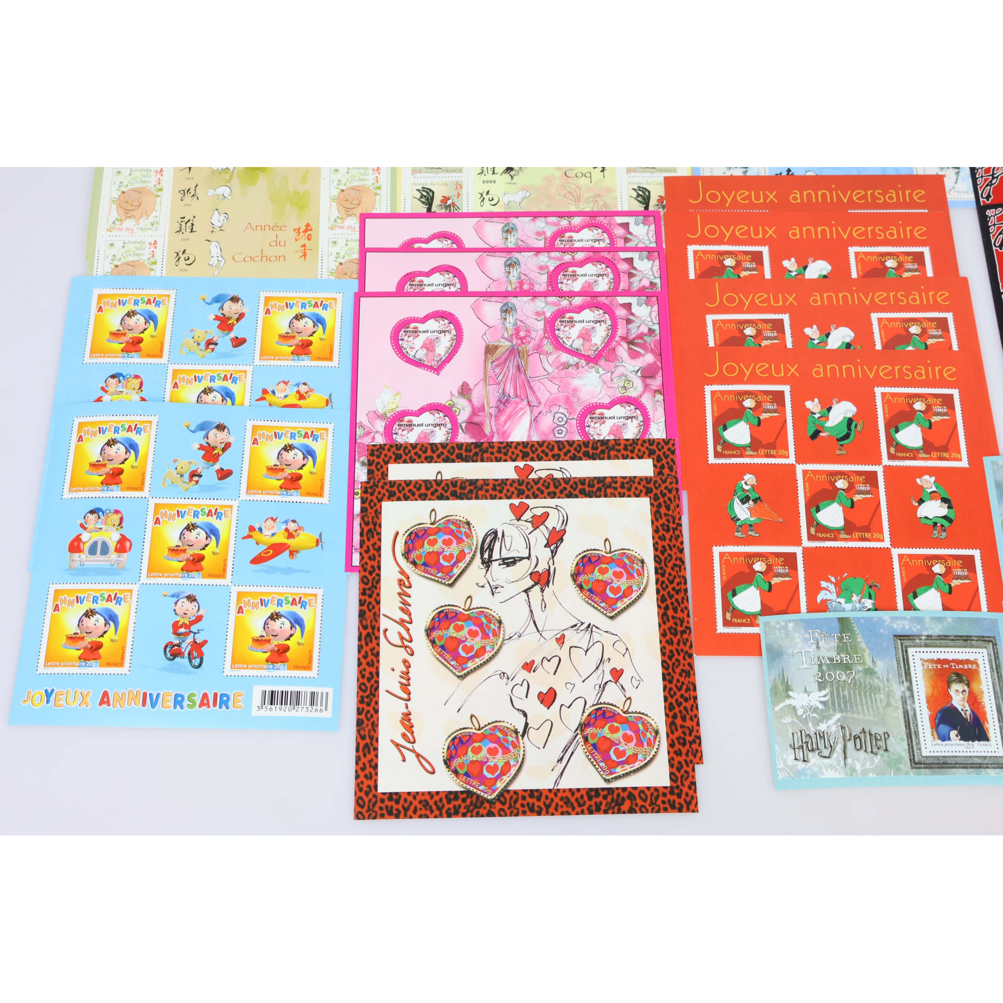 LOT 210 TIMBRES À VALIDITÉ PERMANENTE POUR AFFRANCHIR LETTRES FRANCE 20G VF 300€