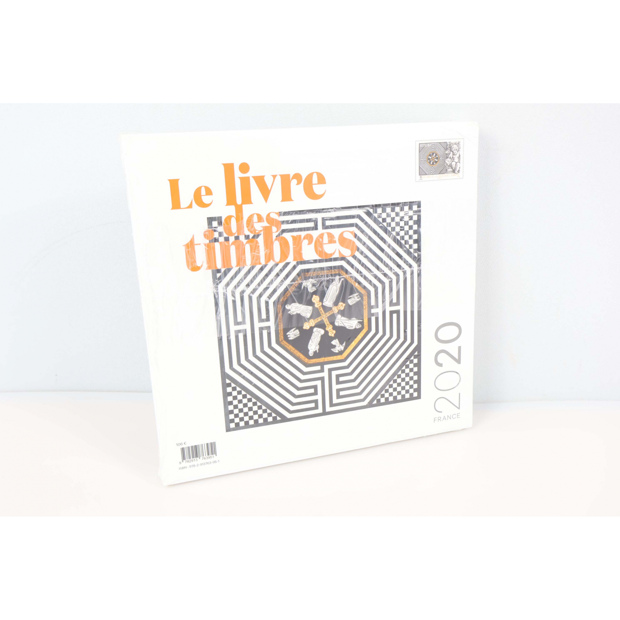 LE LIVRE DES TIMBRES FRANCE ANNÉE 2020 COMPLET SOUS BLISTER, NEUFS** ANGLE ABIMÉ