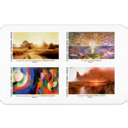 CARNET FRANCE BC2515 GRAND SOLEIL, TIMBRES POUR AFFRANCHIR 12 LETTRES 20G - 2024