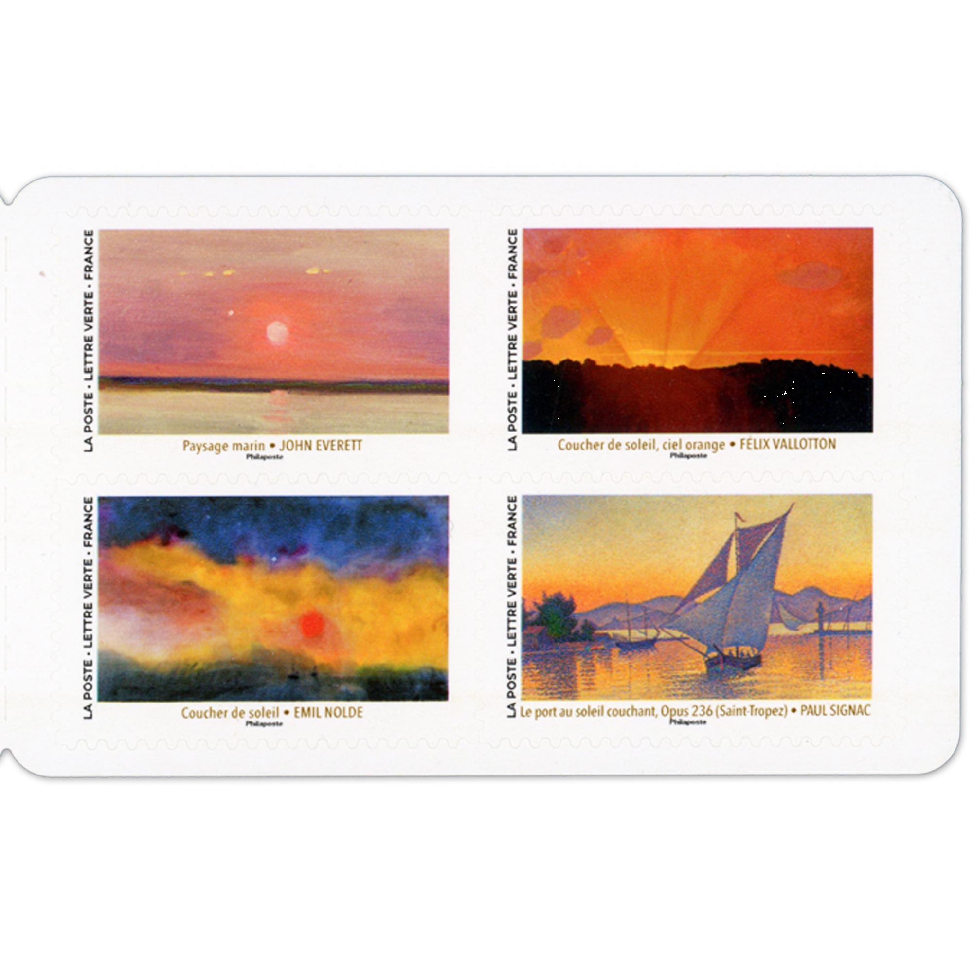 CARNET FRANCE BC2515 GRAND SOLEIL, TIMBRES POUR AFFRANCHIR 12 LETTRES 20G - 2024