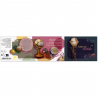 CARNET FRANCE BC2503 AUTOUR DU MONDE TIMBRES POUR AFFRANCHIR 12 LETTRES 20G 2024