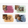CARNET FRANCE BC2503 AUTOUR DU MONDE TIMBRES POUR AFFRANCHIR 12 LETTRES 20G 2024