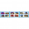 CARNET FRANCE BC2455 LES FONTAINES, TIMBRES POUR AFFRANCHIR 12 LETTRES 20G