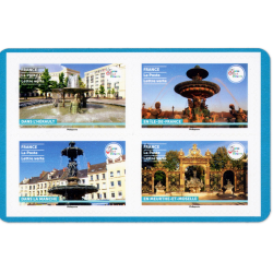 FRANCE CARNET DE TIMBRES LES FONTAINES 12 LETTRES 20g POUR AFFRANCHIR - 2024