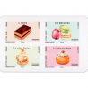 CARNET FRANCE BC2479 PATISSERIES, TIMBRES POUR AFFRANCHIR 12 LETTRES 20G - 2024
