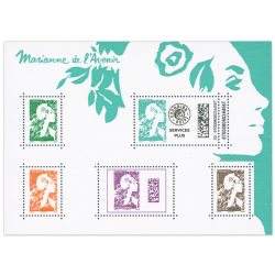 BLOC-FEUILLET FRANCE N°156 MARIANNE DE L'AVENIR TIMBRES NEUFS** ANNÉE 2023