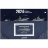 BLOC-FEUILLET DE FRANCE F5825 - ANNÉE 2024 MARINE NATIONALE TIMBRES NEUFS**